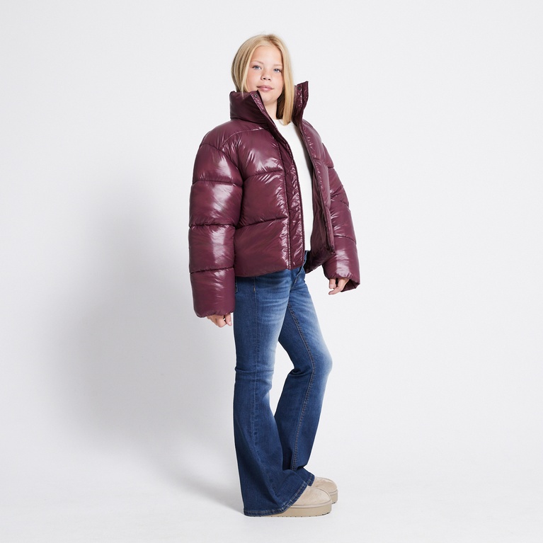 Puffer jacket "Priscilla" Light Burgundy